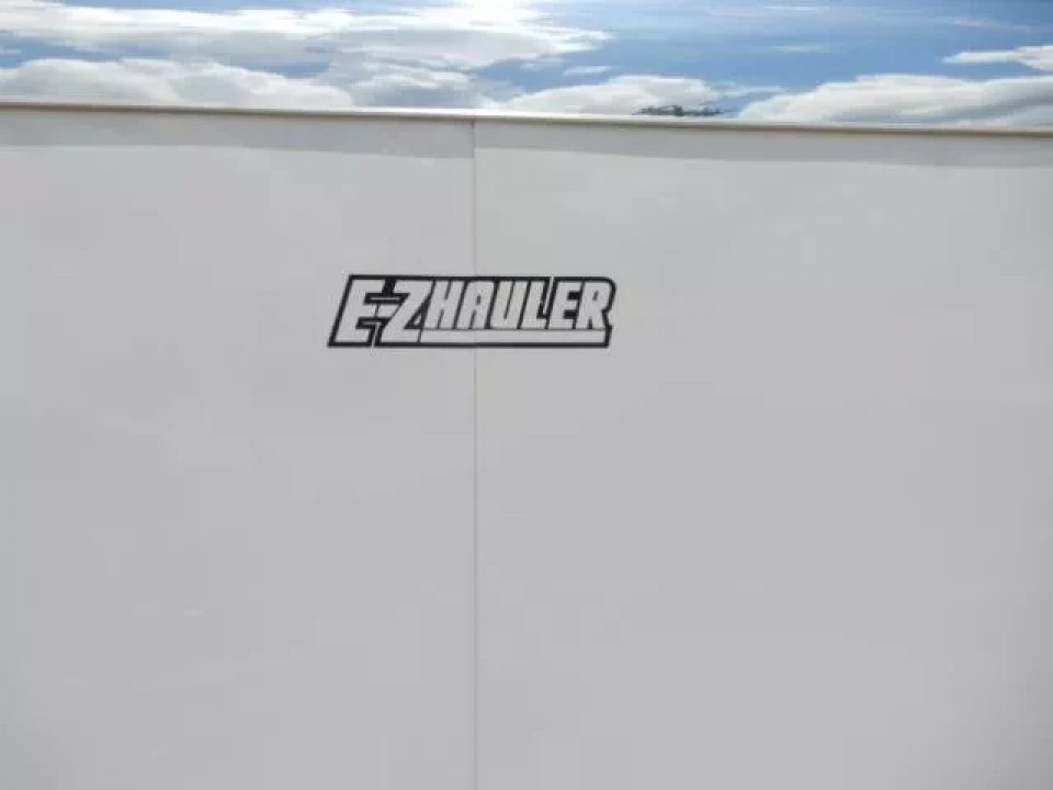 New 2026 Alcom 24' All Aluminum, 82" Height, Finished Interior, Escape Door, EZ Hauler