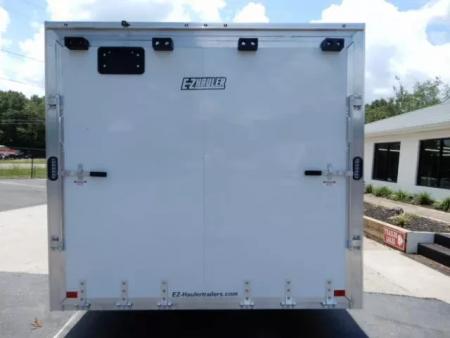 New 2026 Alcom 24' All Aluminum, 82" Height, Finished Interior, Escape Door, EZ Hauler