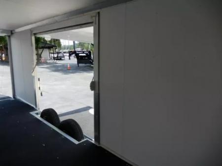 New 2026 Alcom 24' All Aluminum, 82" Height, Finished Interior, Escape Door, EZ Hauler