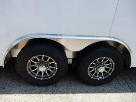 New 2026 Alcom 24' All Aluminum, 82" Height, Finished Interior, Escape Door, EZ Hauler