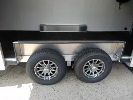 New 2026 Alcom 24' All Aluminum, 82" Height, Finished Interior, Escape Door, EZ Hauler