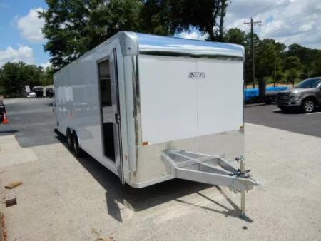 New 2026 Alcom 24' All Aluminum, 82" Height, Finished Interior, Escape Door, EZ Hauler