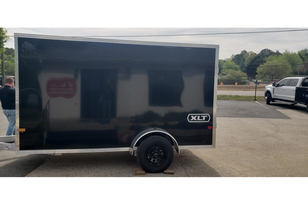 New 2026 Alcom 6x12 Enclosed, All Aluminum  EZEC6x12SA XLT-P