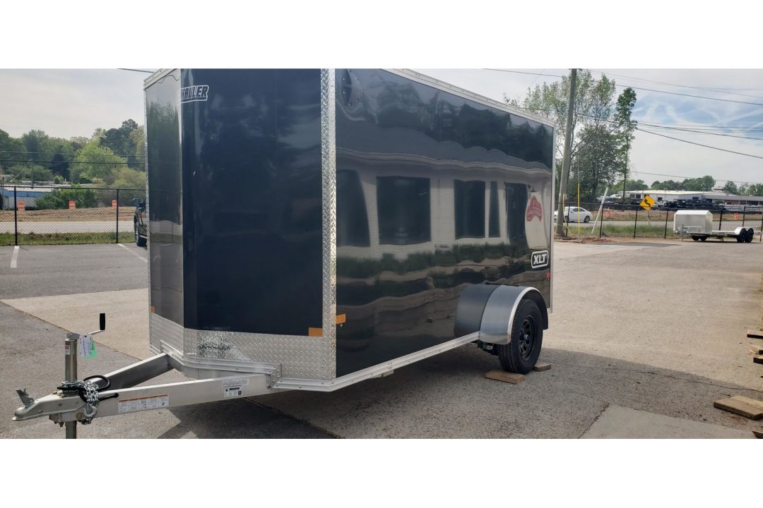 New 2026 Alcom 6x12 Enclosed, All Aluminum  EZEC6x12SA XLT-P