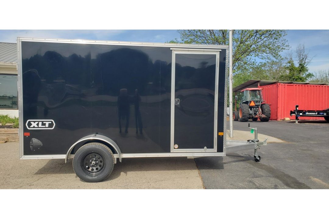 New 2026 Alcom 6x12 Enclosed, All Aluminum  EZEC6x12SA XLT-P