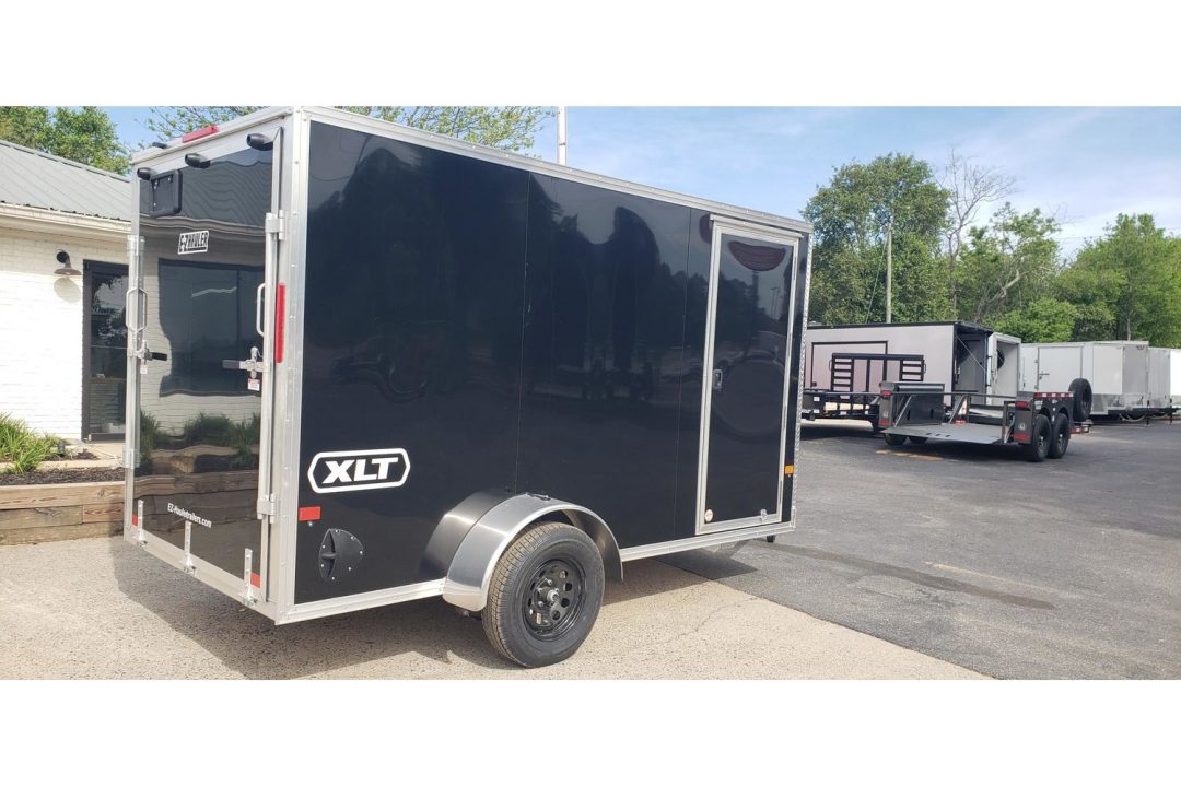 New 2026 Alcom 6x12 Enclosed, All Aluminum  EZEC6x12SA XLT-P