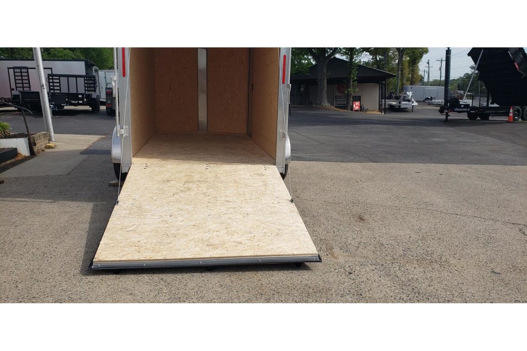 New 2026 Alcom 6x12 Enclosed, All Aluminum  EZEC6x12SA XLT-P