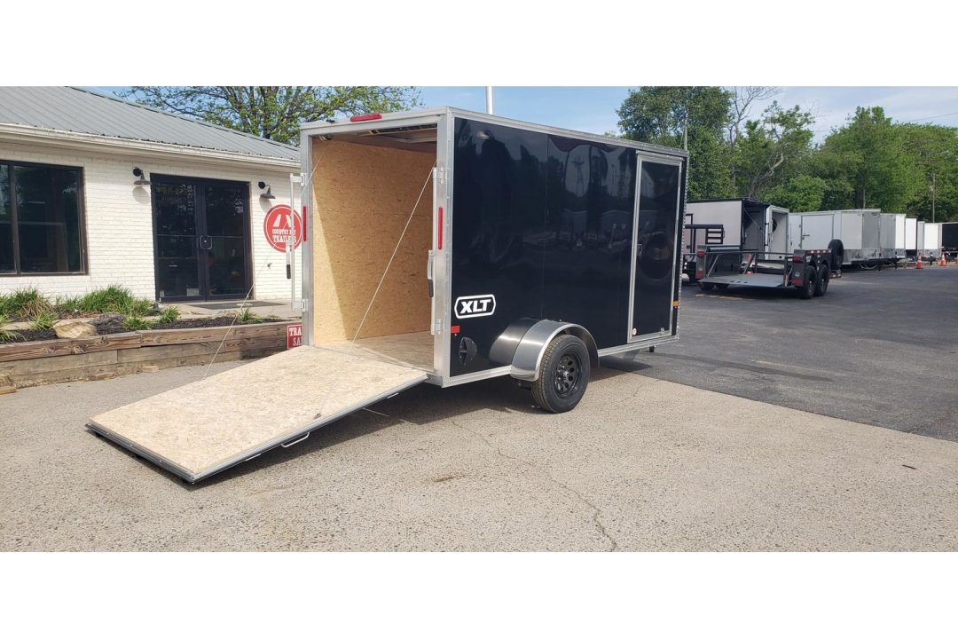 New 2026 Alcom 6x12 Enclosed, All Aluminum  EZEC6x12SA XLT-P