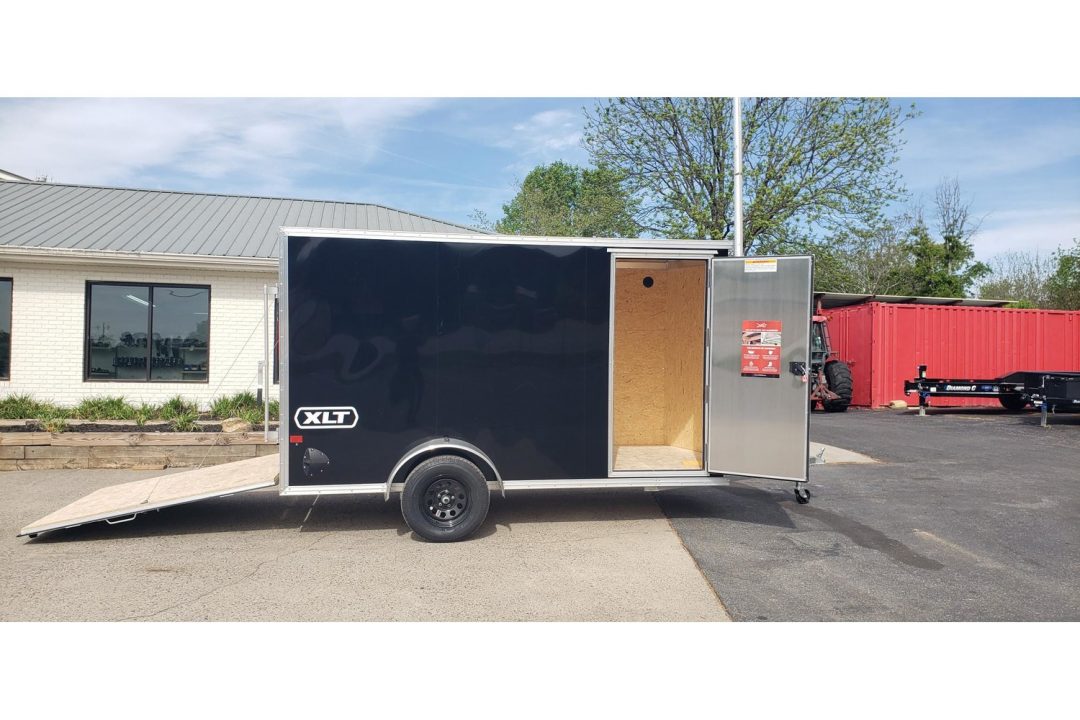 New 2026 Alcom 6x12 Enclosed, All Aluminum  EZEC6x12SA XLT-P