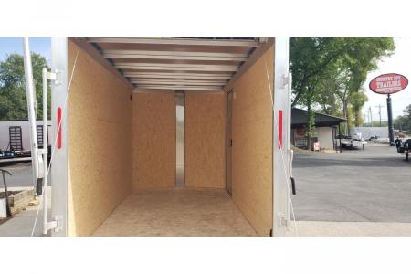 New 2026 Alcom 6x12 Enclosed, All Aluminum  EZEC6x12SA XLT-P
