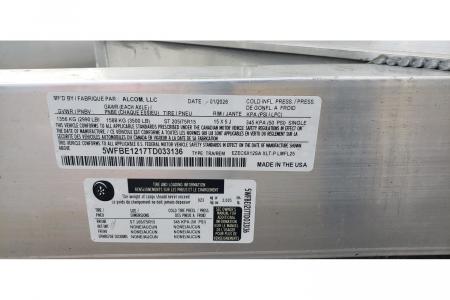 New 2026 Alcom 6x12 Enclosed, All Aluminum  EZEC6x12SA XLT-P