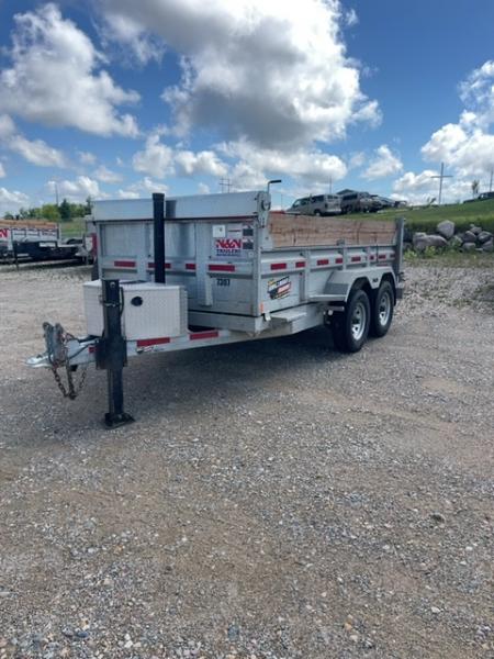Used 2024 N & N Trailers 72 X 144 TANDEM AXLE DUMP Dump Trailer