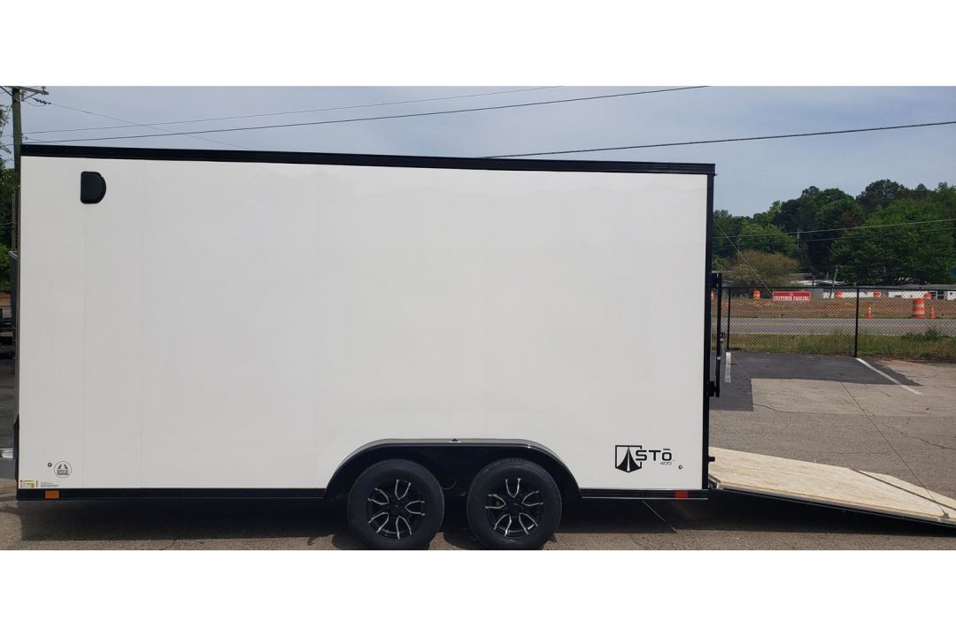 New 2026 ATC 7x16 Enclosed, All Aluminum 7' Height