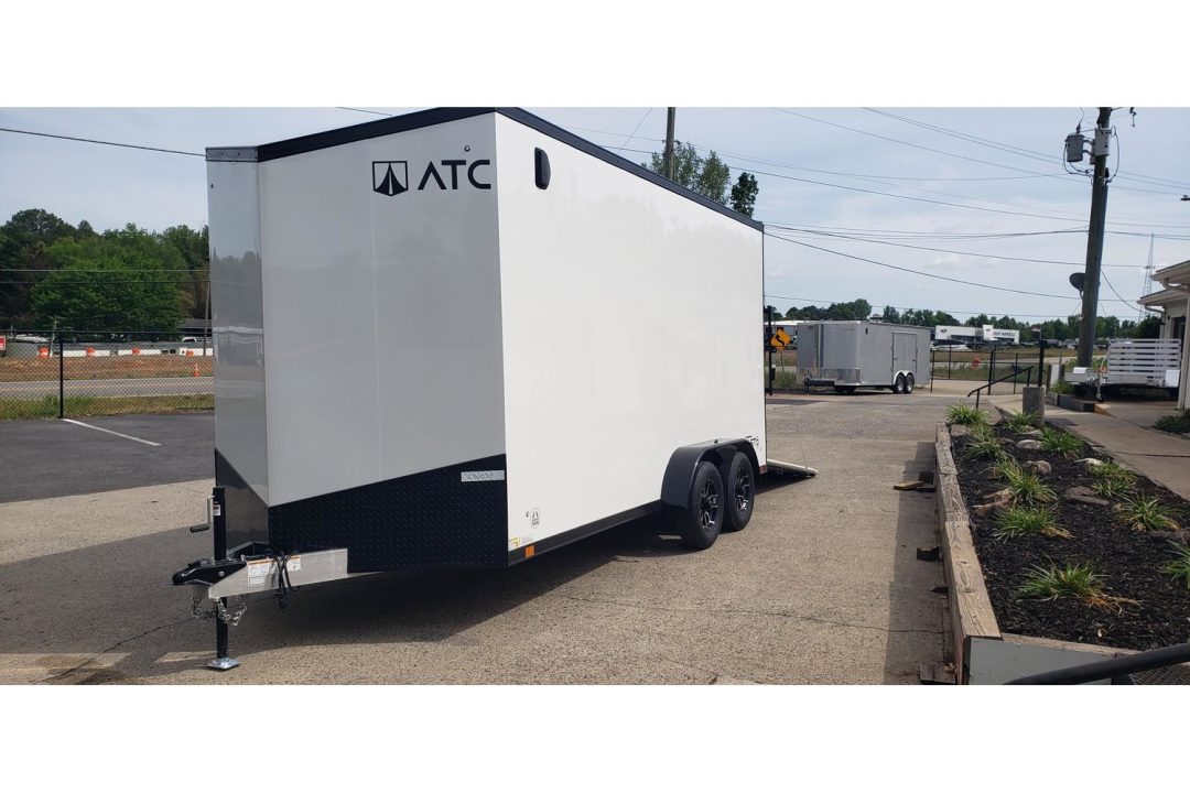 New 2026 ATC 7x16 Enclosed, All Aluminum 7' Height