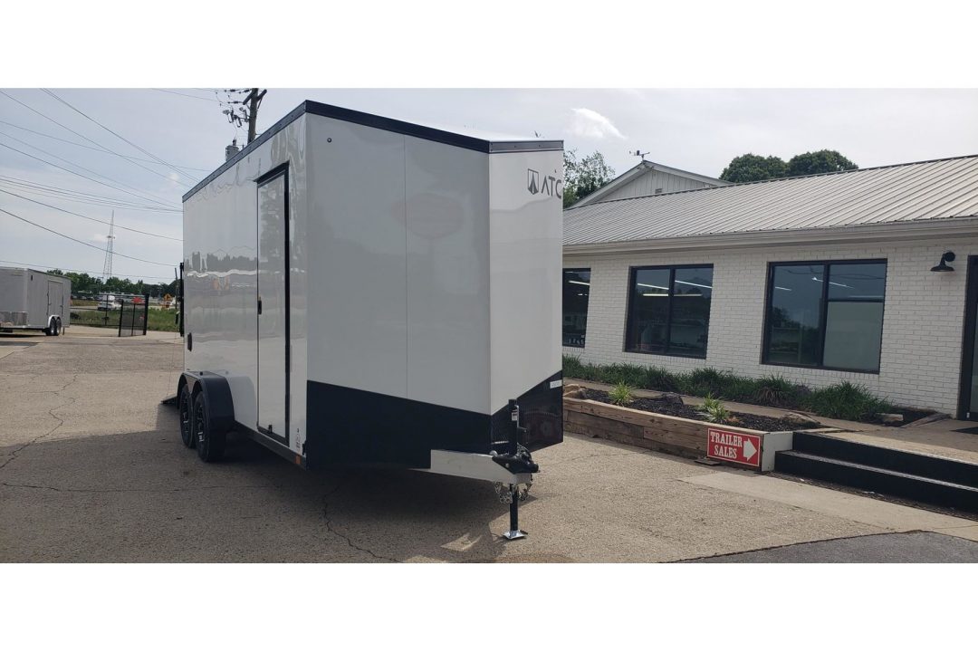 New 2026 ATC 7x16 Enclosed, All Aluminum 7' Height