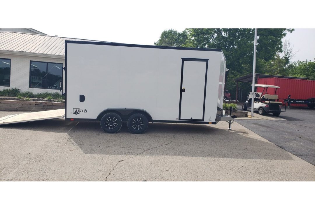 New 2026 ATC 7x16 Enclosed, All Aluminum 7' Height