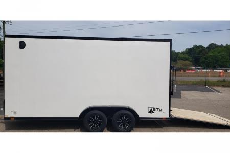 New 2026 ATC 7x16 Enclosed, All Aluminum 7' Height
