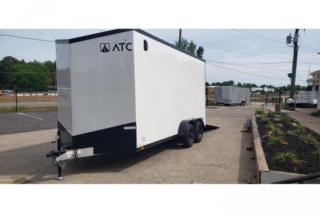 New 2026 ATC 7x16 Enclosed, All Aluminum 7' Height