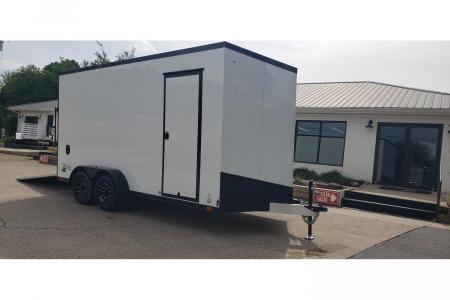 New 2026 ATC 7x16 Enclosed, All Aluminum 7' Height