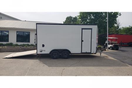 New 2026 ATC 7x16 Enclosed, All Aluminum 7' Height