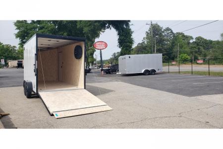 New 2026 ATC 7x16 Enclosed, All Aluminum 7' Height
