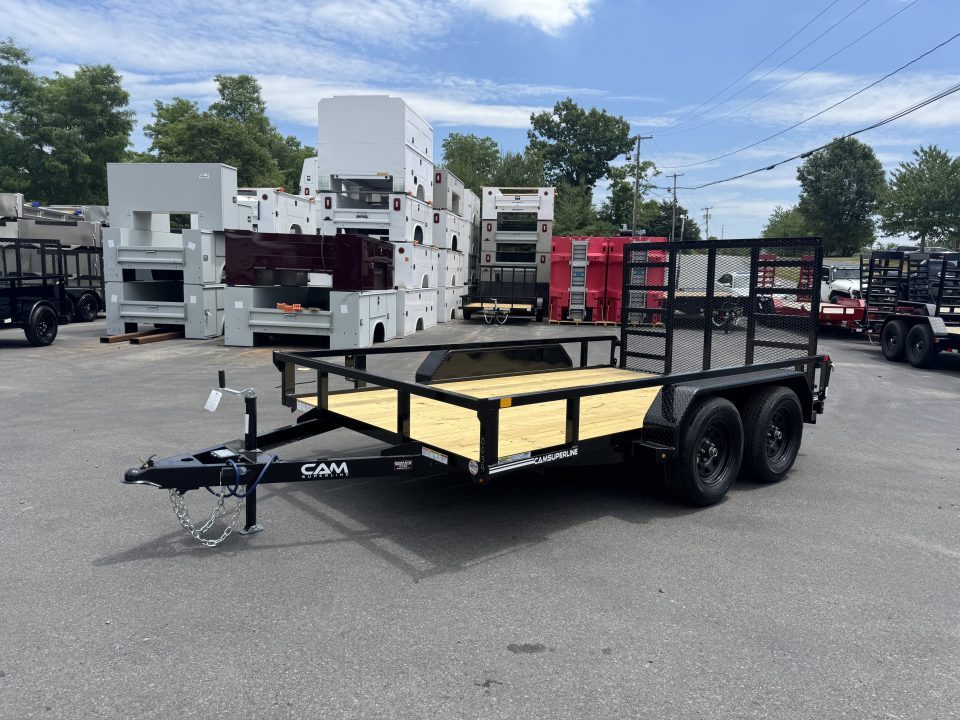 New 2026 Cam Superline P-UTT8212-070 7X12 TA Utility Trailer