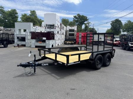 New 2026 Cam Superline P-UTT8212-070 7X12 TA Utility Trailer