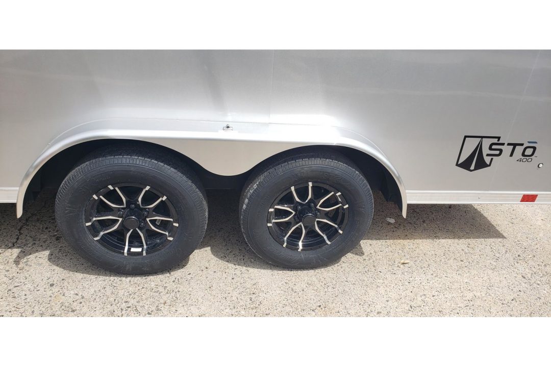 New 2026 ATC 7.5x16" Enclosed, Ramp & Side Door, Spare Tire