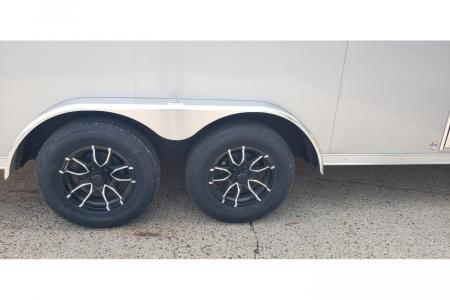 New 2026 ATC 7.5x16" Enclosed, Ramp & Side Door, Spare Tire