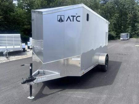 New 2026 ATC 6' x 12' Enclosed STo 300, Lightweight All Aluminum, 2990 GVWR