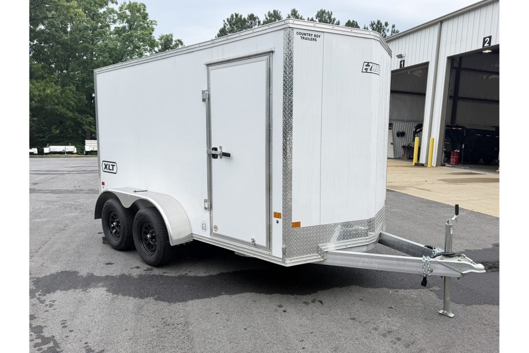 New 2026 Alcom 6'x12' Cargo Enclosed, All Aluminum