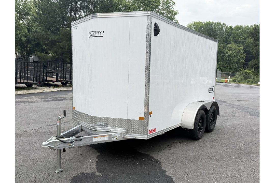 New 2026 Alcom 6'x12' Cargo Enclosed, All Aluminum