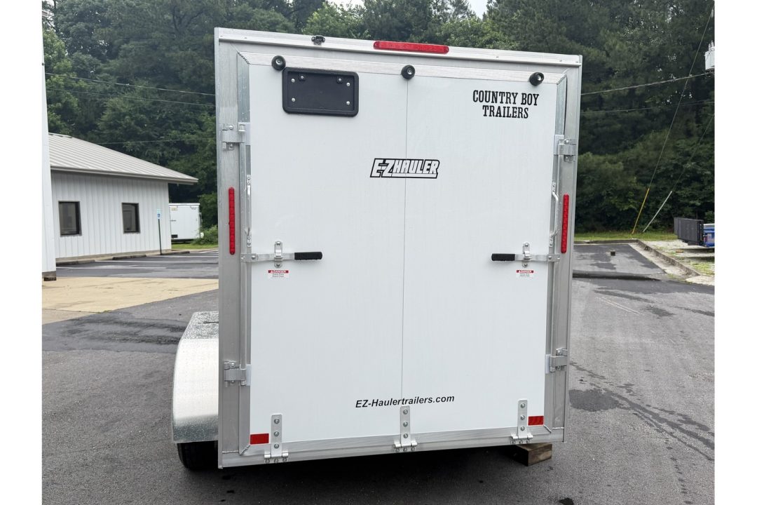 New 2026 Alcom 6'x12' Cargo Enclosed, All Aluminum