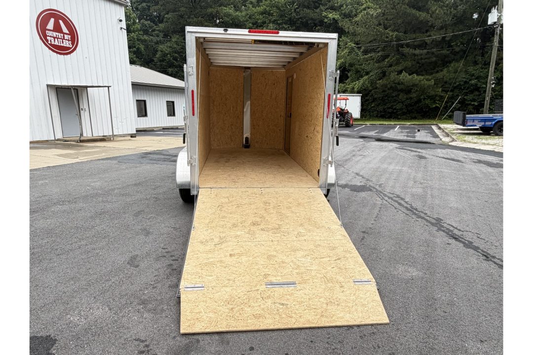 New 2026 Alcom 6'x12' Cargo Enclosed, All Aluminum