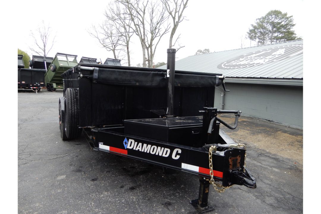 Used 2022 Diamond C USED 82x14' Dump, 32" Sides, 20k GVWR, LPT210