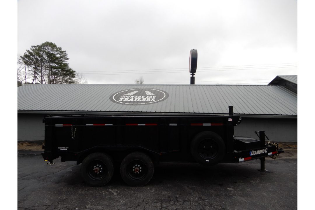 Used 2022 Diamond C USED 82x14' Dump, 32" Sides, 20k GVWR, LPT210