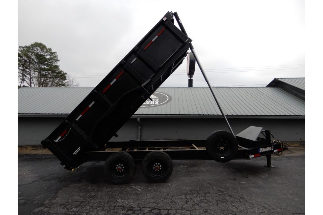 Used 2022 Diamond C USED 82x14' Dump, 32" Sides, 20k GVWR, LPT210