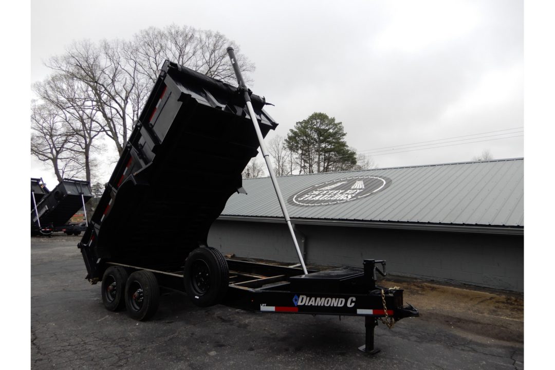 Used 2022 Diamond C USED 82x14' Dump, 32" Sides, 20k GVWR, LPT210