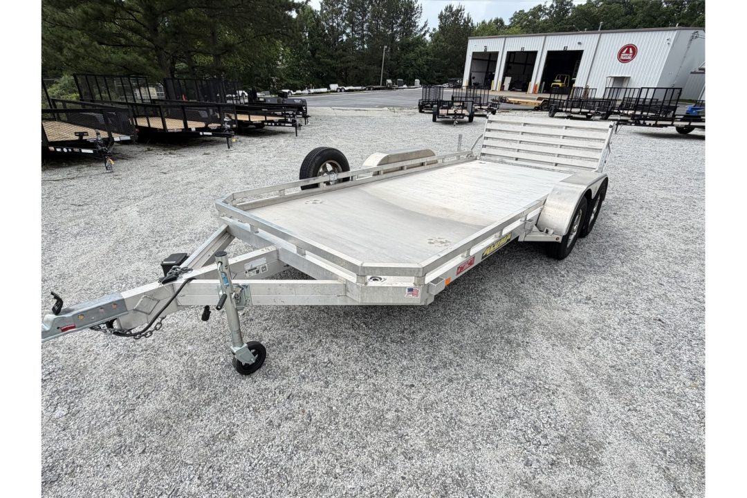 Used 2024 Aluma USED 78"x16' Utility, Bi-Fold Tailgate