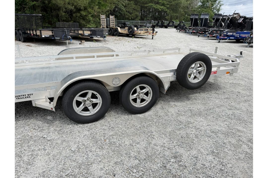 Used 2024 Aluma USED 78"x16' Utility, Bi-Fold Tailgate