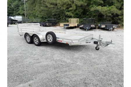 Used 2024 Aluma USED 78"x16' Utility, Bi-Fold Tailgate