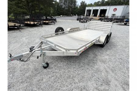 Used 2024 Aluma USED 78"x16' Utility, Bi-Fold Tailgate
