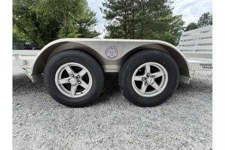 Used 2024 Aluma USED 78"x16' Utility, Bi-Fold Tailgate