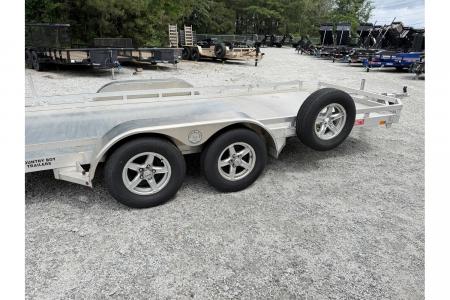 Used 2024 Aluma USED 78"x16' Utility, Bi-Fold Tailgate