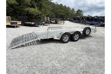 Used 2024 Aluma USED 78 x16' Utility, Bi-Fold Tailgate