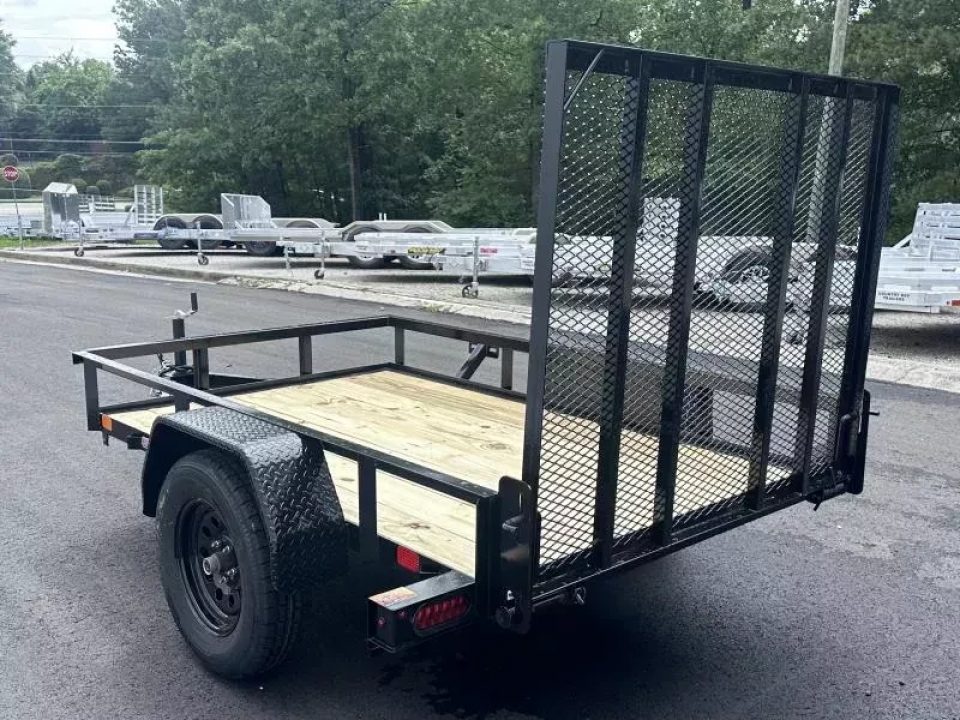 New 2026 Currahee 5x8 Utility, Removable Ramp Gate