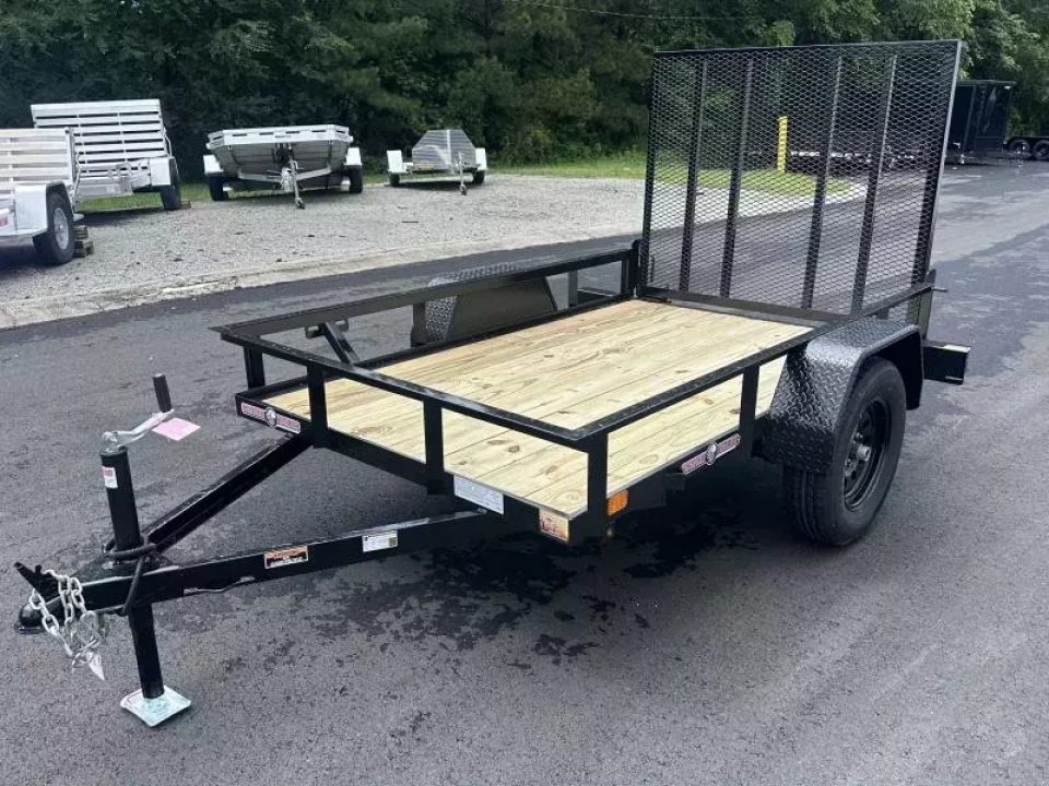 New 2026 Currahee 5x8 Utility, Removable Ramp Gate
