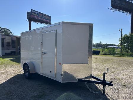 New 2026 Rock Solid 6x12 Cargo / Enclosed Trailer, Upgraded to .080 Polycore