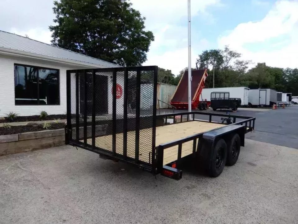 New 2026 Currahee 76"x16' Landscape, 14" Sides, Removable Ramp Gate