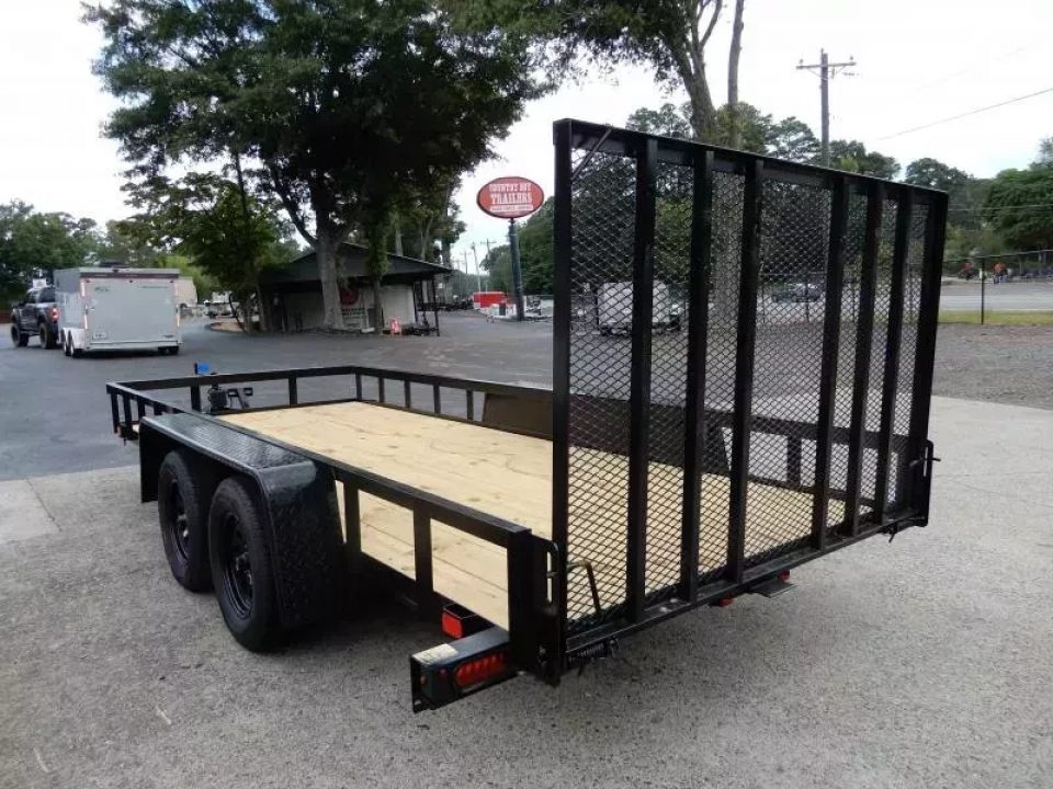 New 2026 Currahee 76"x16' Landscape, 14" Sides, Removable Ramp Gate